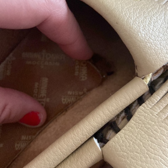 1980’s vintage thunderbird Minnetonka leather moccasins women’s size 8 great con - Picture 17 of 17